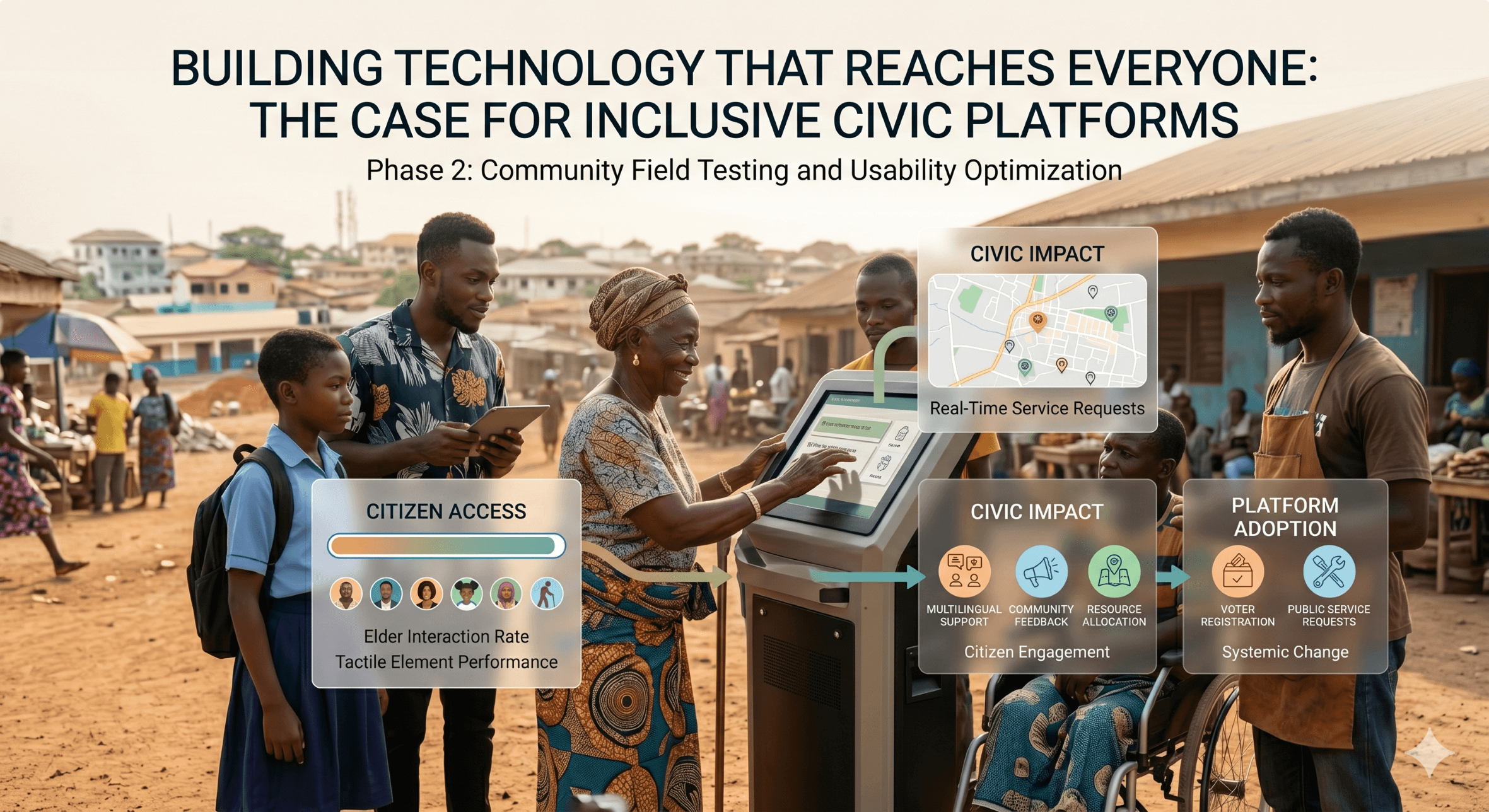 Building Technology That Reaches Everyone: The Case for Inclusive Civic Platforms
